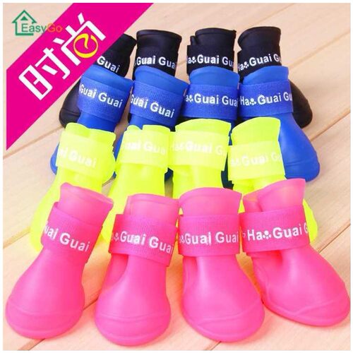 Pet dog shoes boots dog than commanding the poodle teddy