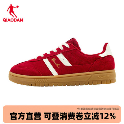 乔丹红色本命年女德训鞋复古正品