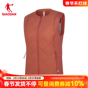 金标P棉|乔丹商场同款加棉跑步马夹女士秋冬马甲外套QDBKD2254061