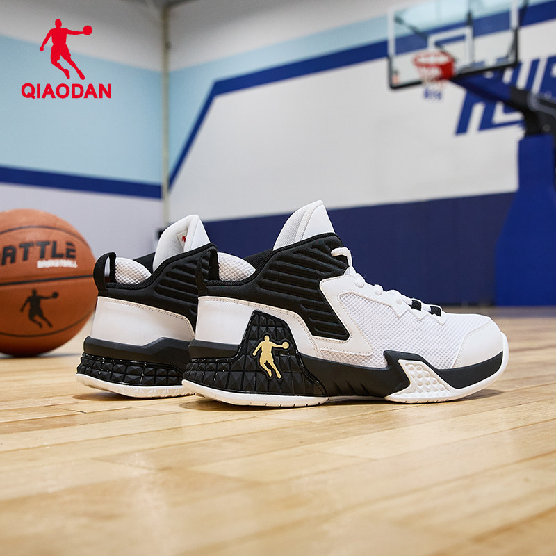 磨砺1代 乔丹篮球鞋男鞋高帮网面透气球鞋2026春季防滑耐磨运动鞋