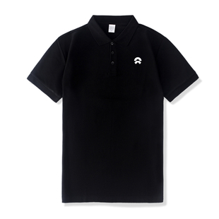 蔚来4S店公司工作服短袖 定做印字T恤翻领 polo衫 定制印logo男工装