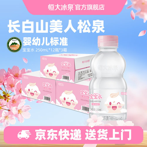 恒大冰泉长白山矿泉水适合婴幼儿