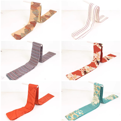 古着日本制传统花纹手工和服腰带