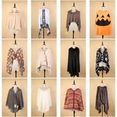 DA48古着vintage秋冬日系文艺森系学院风法式 英伦女装 披肩斗篷