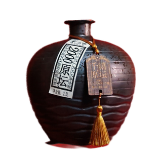 中粮孔乙己绍兴黄酒私藏定制2000原坛花雕酒半干型2.5L单坛礼盒装