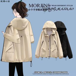 棒球服冲锋衣外套大码女装胖mm2024秋冬新款爆工装夹克高级感上衣