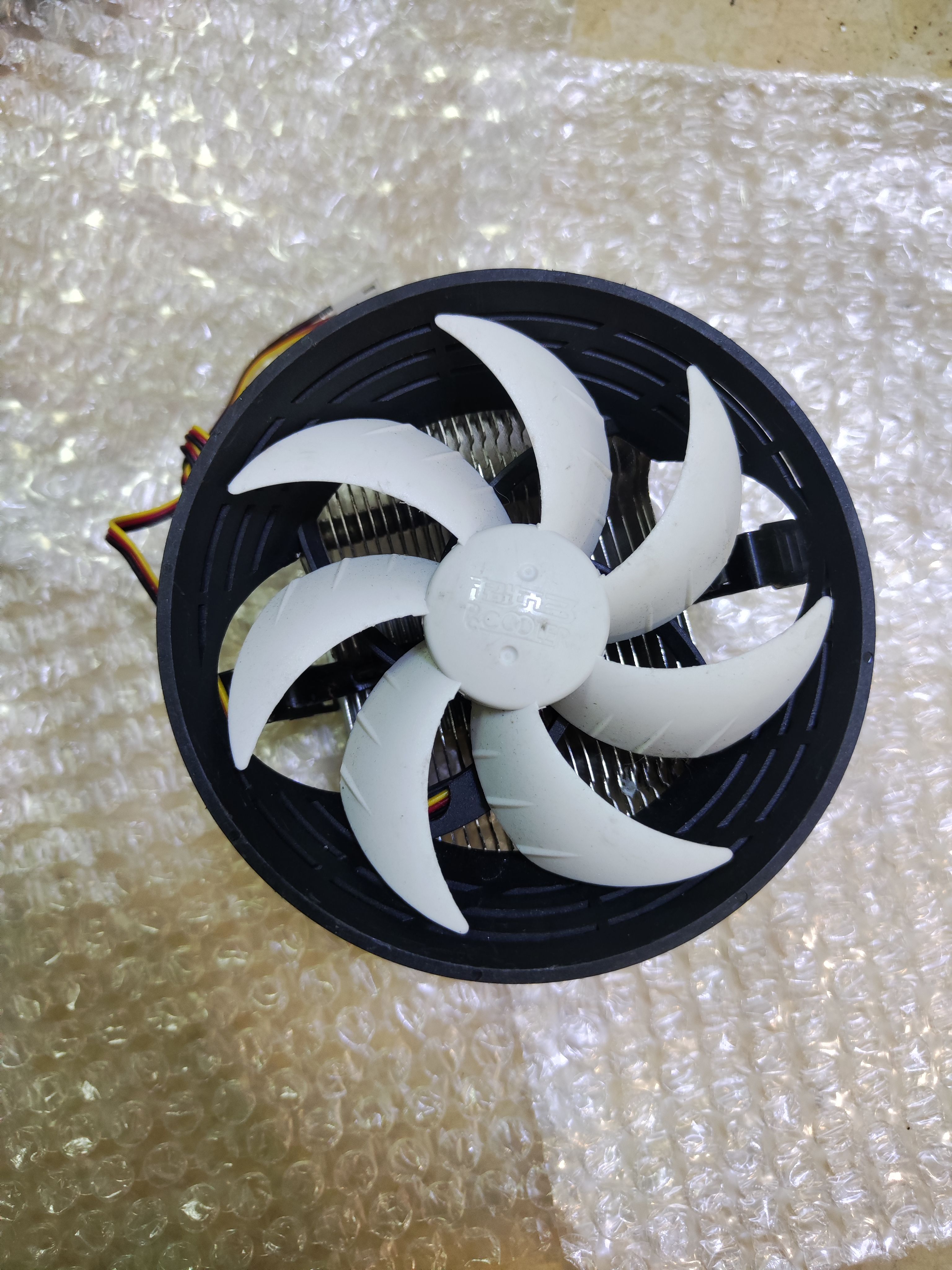 2手旧的超 频三单铜管v3CPU电脑风扇不支持intel主板