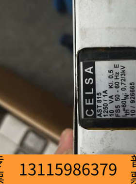 众桦CELSA互感器 AST815，1250/1A，50-60H