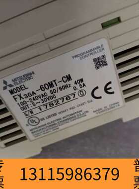 众桦pPLC可编程控制器FX3G-64MT-CM，FX3U-议价