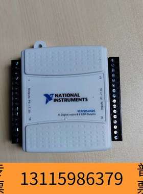 众桦NI USB-6525数据采集卡，8路数字输入8路SSR输出议价
