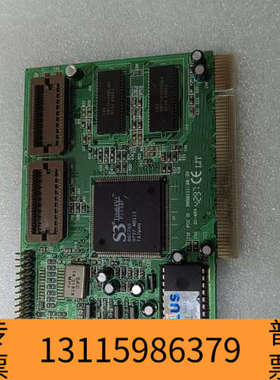 众桦出一块S3 Trio64V+ PCI显卡，