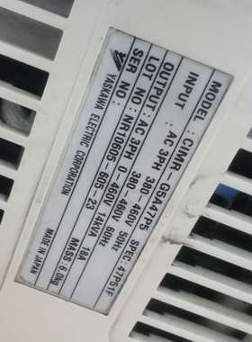 众桦4台变频器VARISPEED 616G5议价