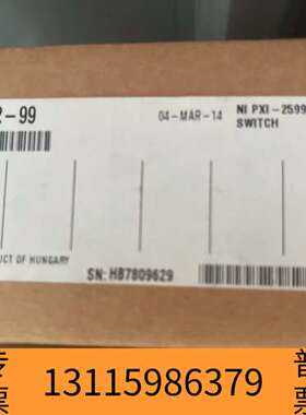 众桦NI PXI-2599 26GHz双SPDT开关模块，型号7议价