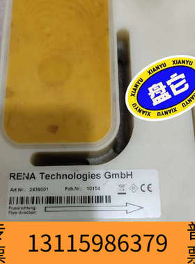 众桦RENA 2439001流量计，轻微使用痕迹，制造。