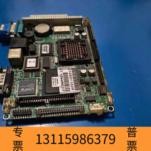 众桦PCM-5824 REV A1工控主板，带ELPIDA内