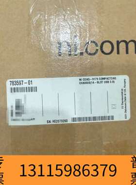 众桦NI cDAQ-9179 CompactDAQ机箱，型号议价