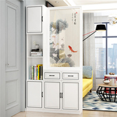 玄关柜入户正对门新型玄关隔断柜现代简约客厅一体屏风柜进门遮挡