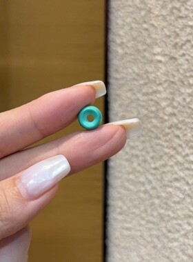 原矿菱镁矿绿松石大孔隔珠散珠