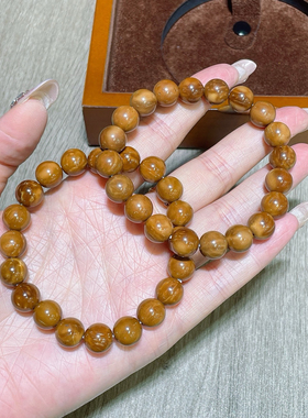 天然库克手串精品高油圆珠单圈手链文玩佛珠情侣手链男女10mm饰品