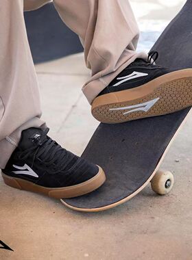 黑色LAKAI滑板鞋CAMBRIDGE耐磨globe运动鞋circa板鞋Osiris大码鞋