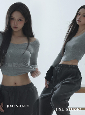 2026影楼韩杂新款氧气清冷少女写真简约气质个人肖像个性摄影服饰