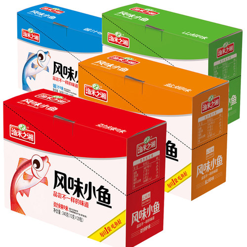 渔米之湘湖南特产毛毛鱼劲辣鱼棒