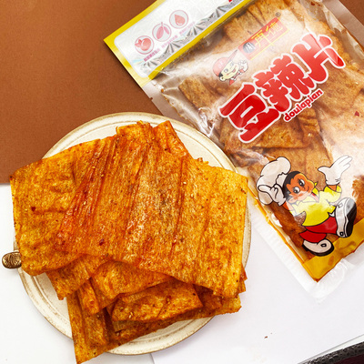 周氏豆辣片大辣片98克