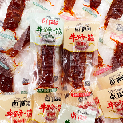 【厂家直供】卤门家族牛蹄筋即食