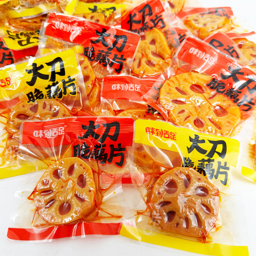 大刀脆藕片香辣脆藕独立包装