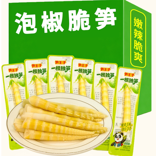 笋王子一根独笋泡椒脆笋即食