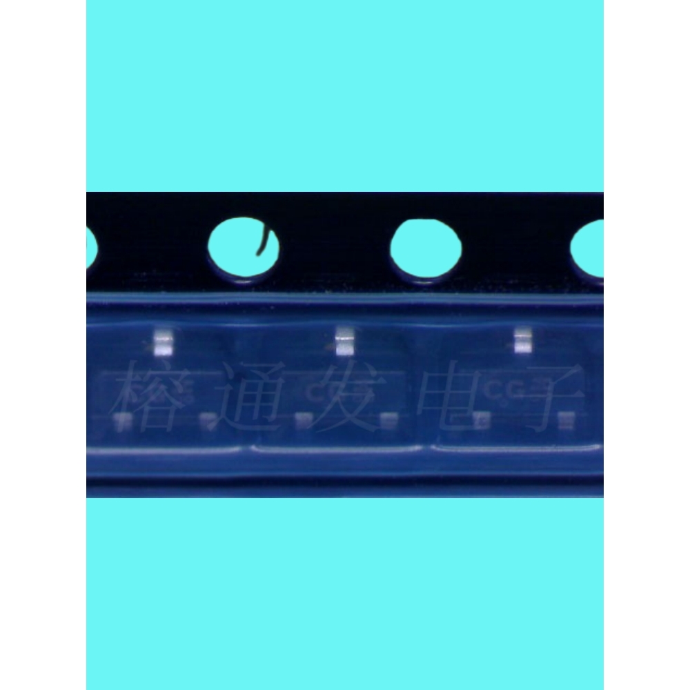 (10个)LBAS70-04LT1G/Schottky 70V 100mA/SOT-23丝印:CG