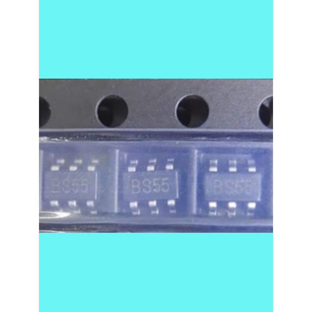 ESDA6V1BC6/四双向TRANSIL抑制ESD保护/SOT23-6丝印:BS55