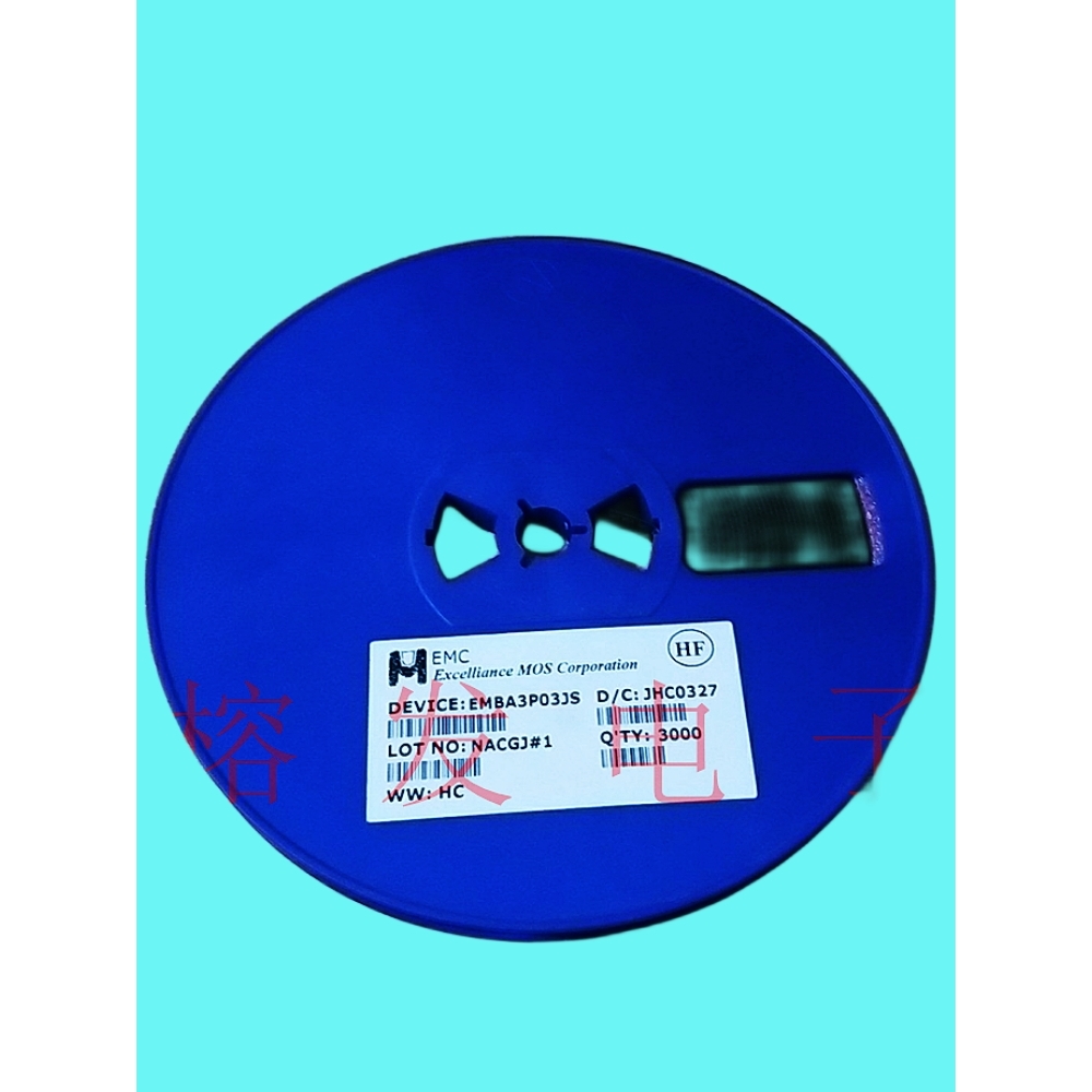 EMBA3P03JS/增强型P-MOSFET-30V/SOT-23-3.1A1.04W丝印:2J---