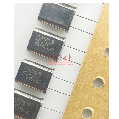 进口全新 石英晶振 HC-49U 4.433619MHZ 4.433619M 直插2脚 晶体