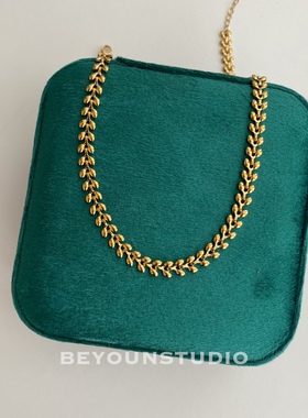 别样锁骨链高级感短款钛钢锁骨链