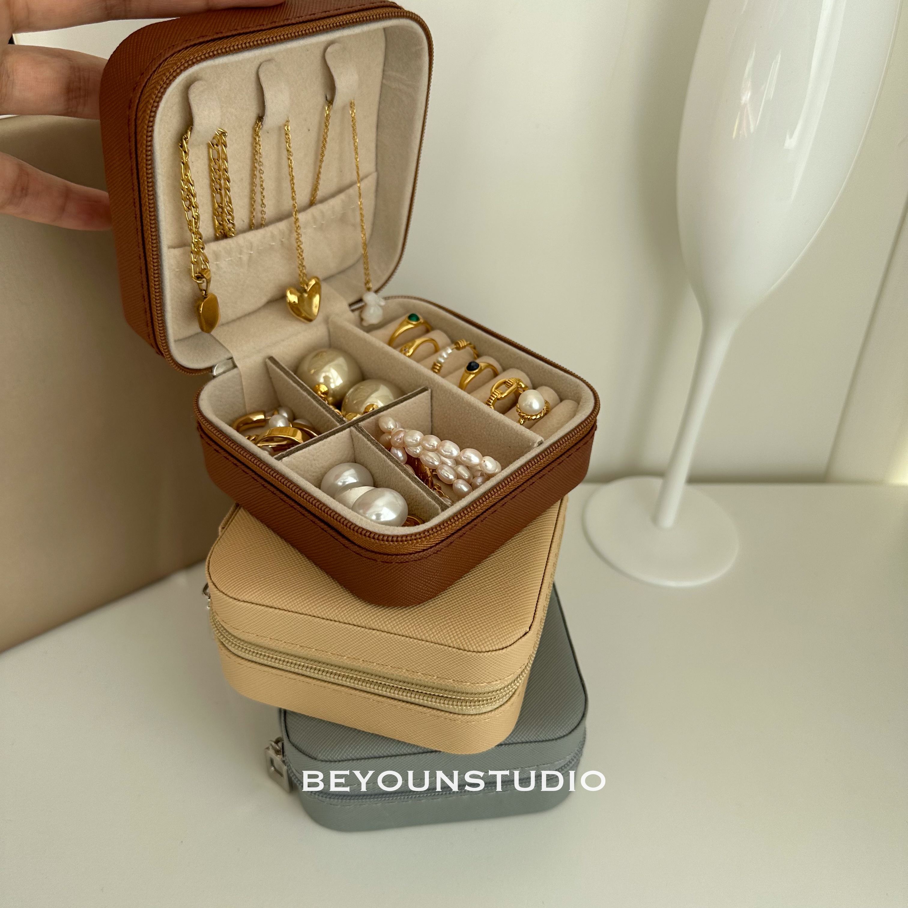 戒指项链旅行便捷首饰盒