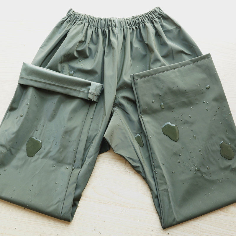 雨裤男女防水裤分体加厚耐磨户外骑行下半身透气防雨防风雨裤
