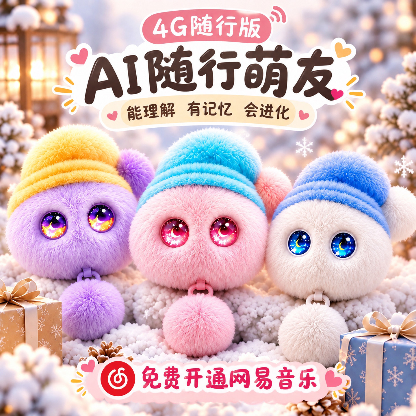 豆包ai智能机器人电子宠物陪伴毛绒玩具偶对话芙仔男生女孩子福崽