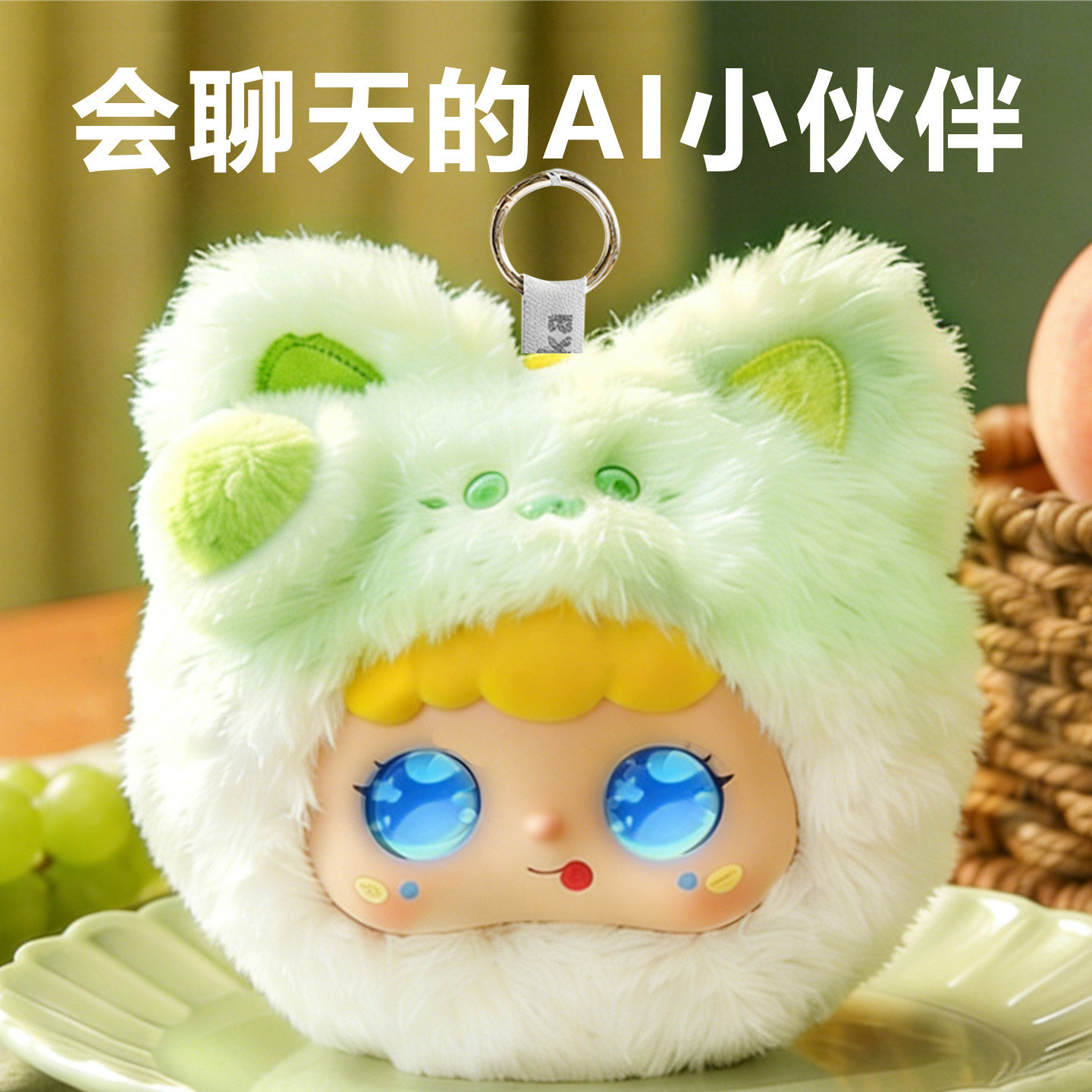 ai智能机器人电子宠物陪伴型毛绒儿童玩具对话偶娃娃豆包新年礼物,玩具/童车/益智/积木/模型,AI玩具,淘宝优惠券,粉丝福利购,淘宝优惠卷