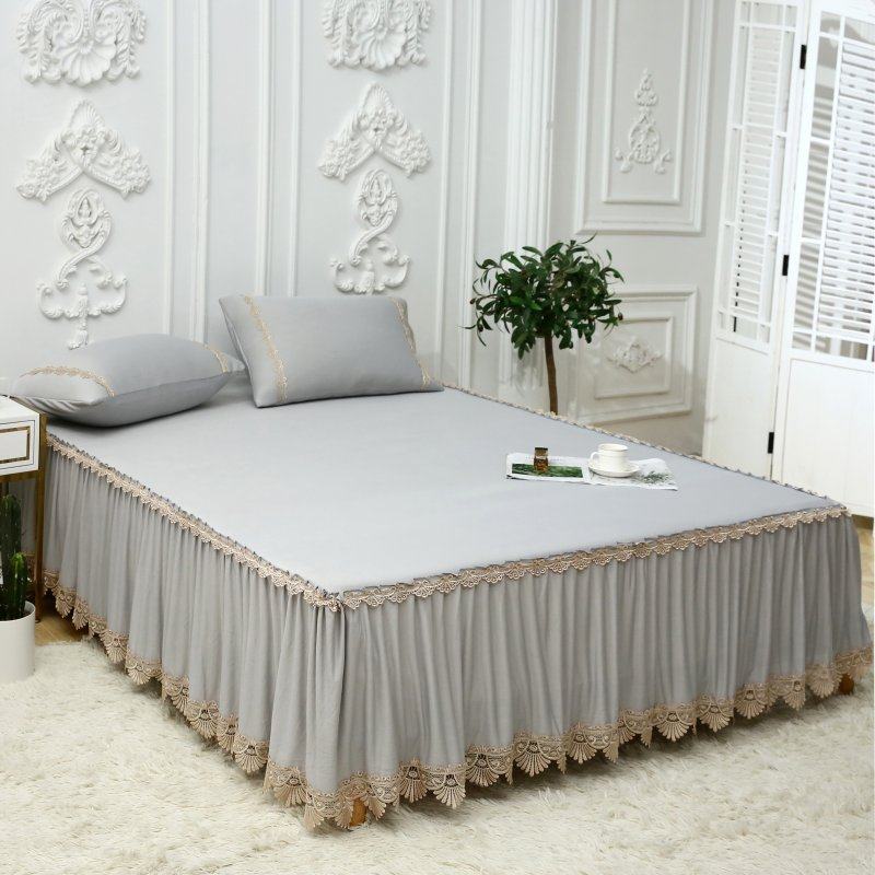 Summer Bed Skirt 1.8m mattress Three Borneol fold washing air conditioner Soft bed Double air conditionerin the Bedclothes , Bed skirts  category - from Buy2taobao.com to provide professional Taobao agent buy service