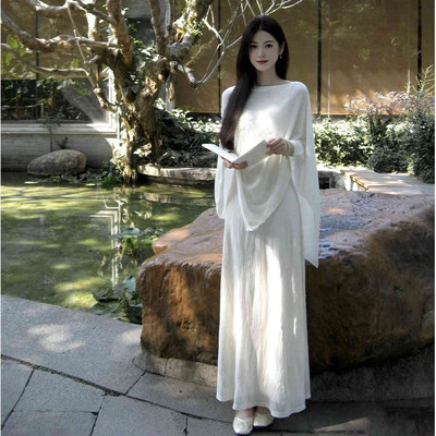 新中式套装女禅意清冷赶