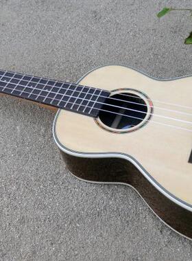 瀚海乐器●正品ukulele尤克里里hanhai26寸T型单板 HH--SRT亮光