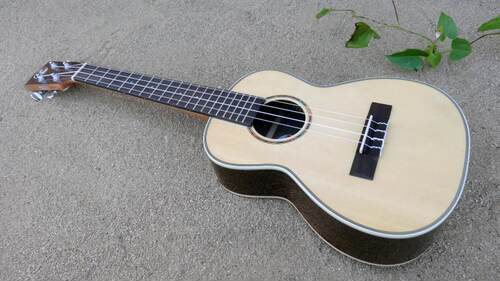 瀚海乐器●正品ukulele尤克里里hanhai26寸T型单板 HH--SRT亮光