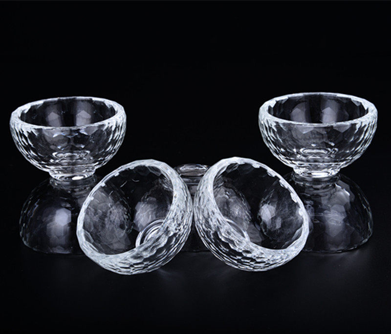 人造白水晶玻璃水碗水杯净水碗圣水杯