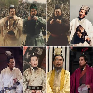 老版三国演义同款古装汉服刘备关羽张飞诸葛亮周瑜曹操袁绍演出服