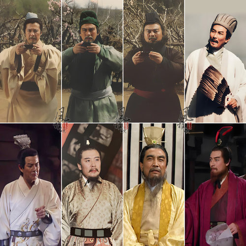 老版三国演义同款古装汉服刘备关羽张飞诸葛亮周瑜曹操袁绍演出服