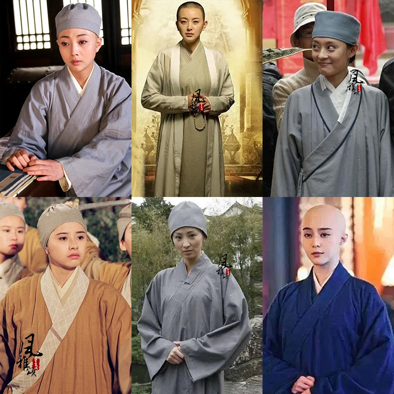 影视古装古代女尼姑服装峨眉派女弟子服灭绝师太道士服表演演出服,女装/女士精品,民族服装/舞台装,淘宝优惠券,粉丝福利购,淘宝优惠卷