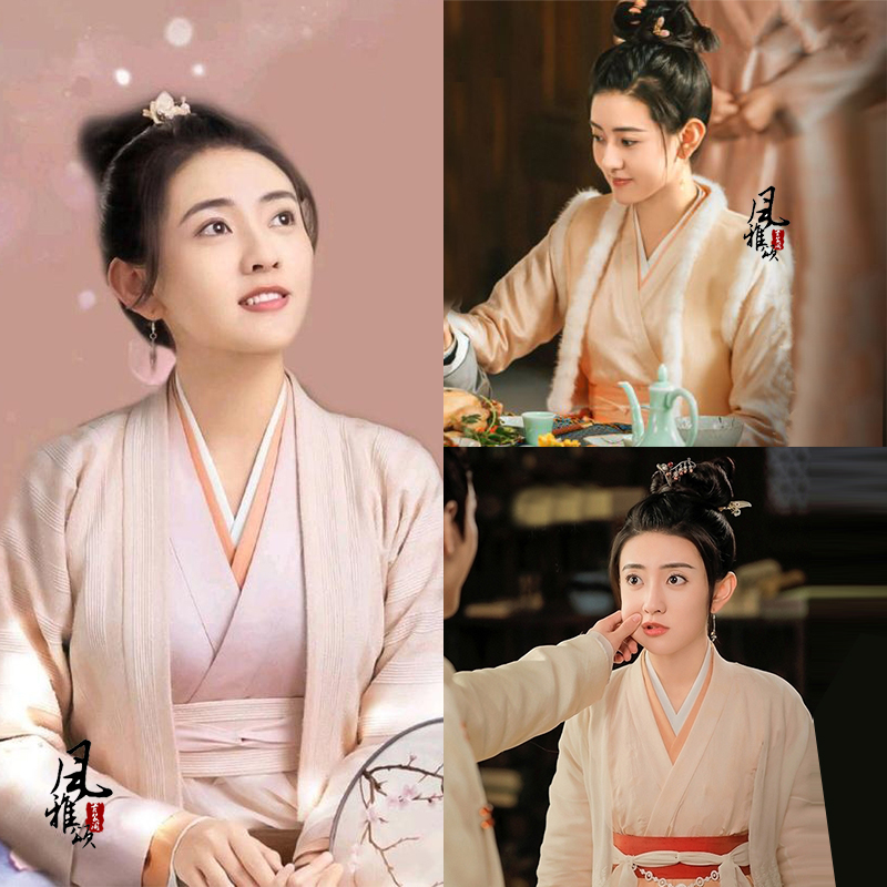 梁洁汉服侠客小姐演出影视古装