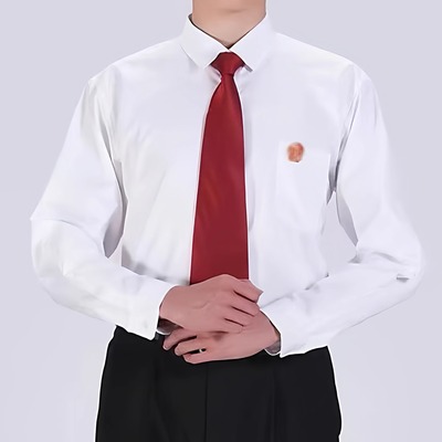 【法服装男女士白衬衣衬衫】打底衬衫衬衣春秋装工作服制服可定制