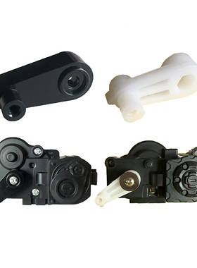 适用美致2837越野车舵机转向臂双峰攀爬车转向臂配件玩具零件